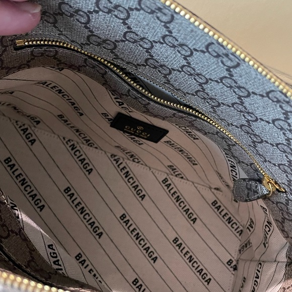 Gucci X Balenciaga The Hacker Project Small Ville Bag NEW Limited Edition - Picture 8 of 14